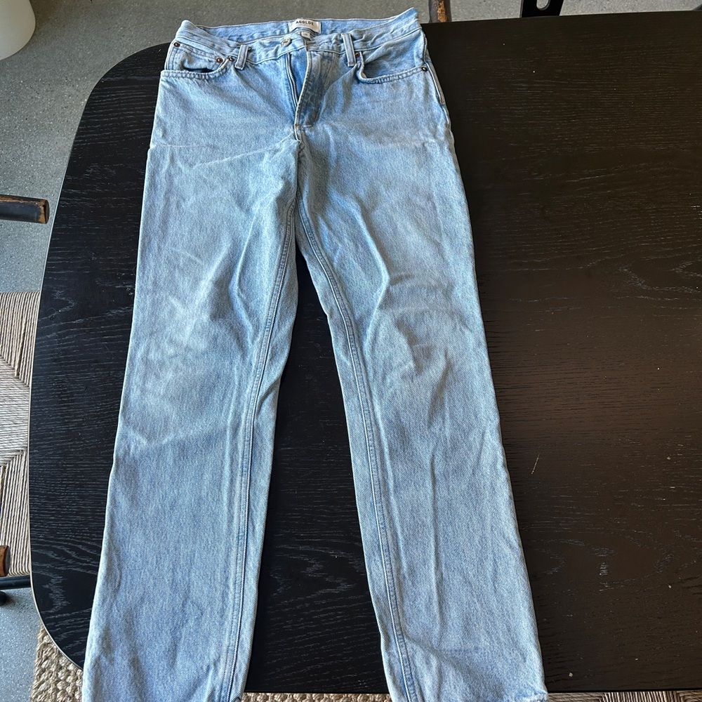 Agolde Women's Light Wash Skinny Jeans